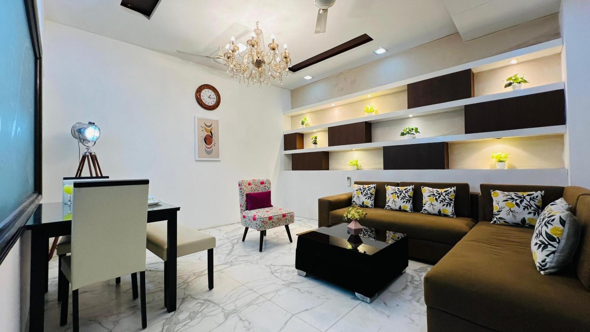 Olive Service Apartments - Greater Kailash Neu-Delhi Zimmer foto