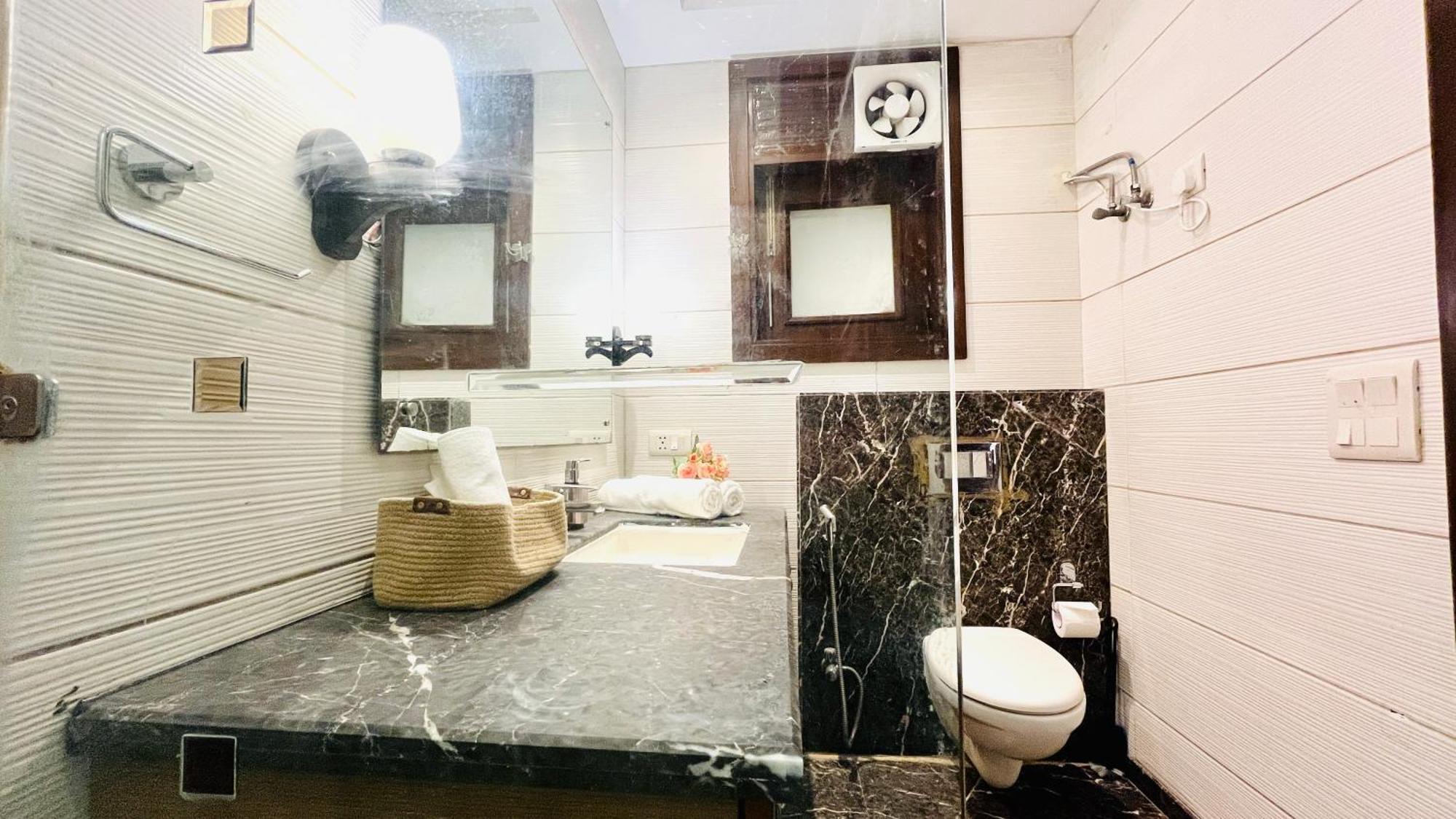 Olive Service Apartments - Greater Kailash Neu-Delhi Zimmer foto